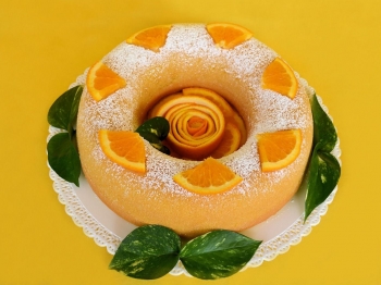 Ciambella all'acqua gusto arancia